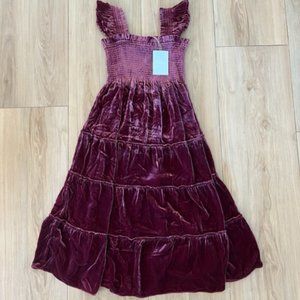 Hill House Velvet Nap Dress